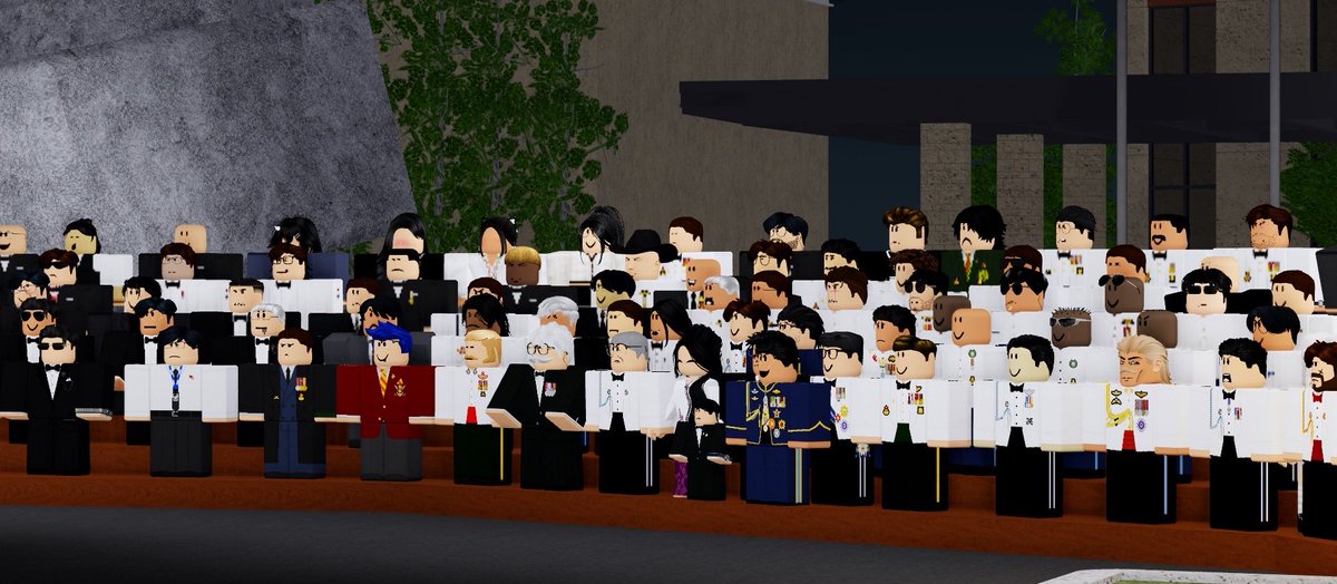 PootisRoyce's tweet photo. Yesterday, Sultan of Ro-Pahang invited MYSverse Polis, MYSverse Armed Forces and Jabatan Bomba dan Penyelamat MYSverse for a Royal Mess Dinner Night. 5 random guests were randomly picked by Tengku Mahkota Pahang to win some prize. https://t.co/xDydqqzJyM