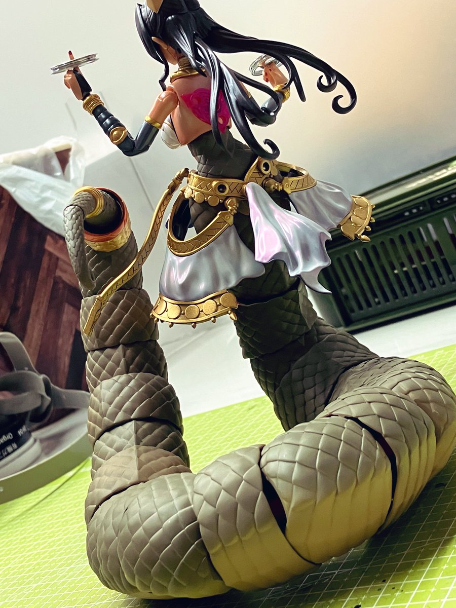 メルティーナ完成！ 砂漠の踊り子をイメージして塗ってみました。 大変