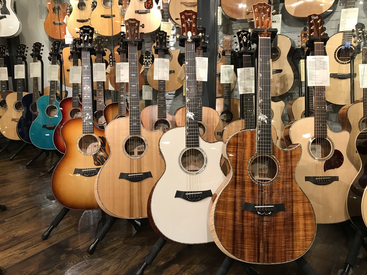 Taylorの当店オーダーカスタムモデルが入荷しましたよー！ 美しくも