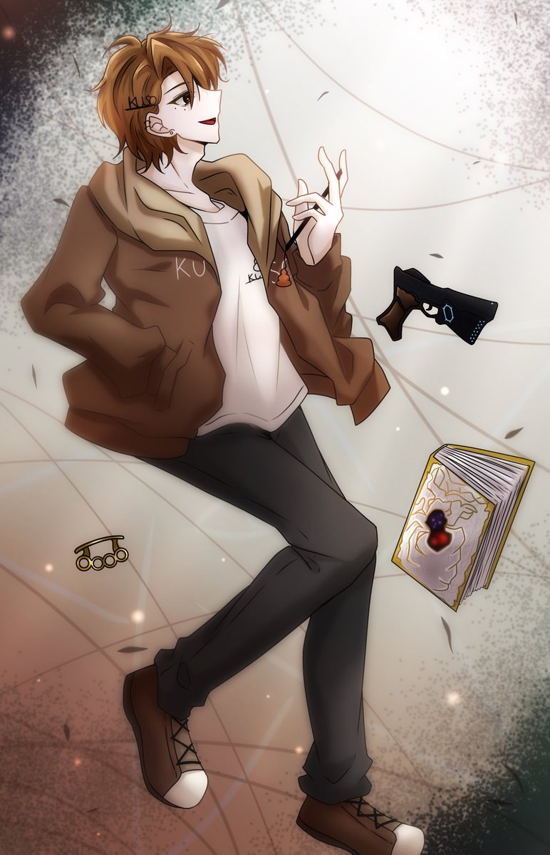 #金卓BANart

ラスボスになれる2人
（⚠️自デザ擬人化）