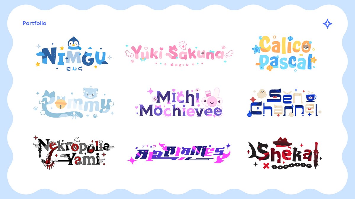 ⟡￤Announcement￤⟡

Hello friends, my VTuber Logo commissions are now Open, please send me your work request through Dm, VGen or Email if you're interested. Thank you! 💙

⟡￤Links￤⟡
Email : 📩hello.tsukiyo@gmail.com
portfolio : vgen.co/Tsukiyo_studio

#VTuberAssets