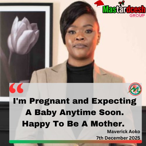 Mastardcesh's tweet photo. "I'm Pregnant and Expecting A Baby Anytime Soon. Happy To Be A Mother."

— Maverick Aoko https://t.co/Iziu8p5olx