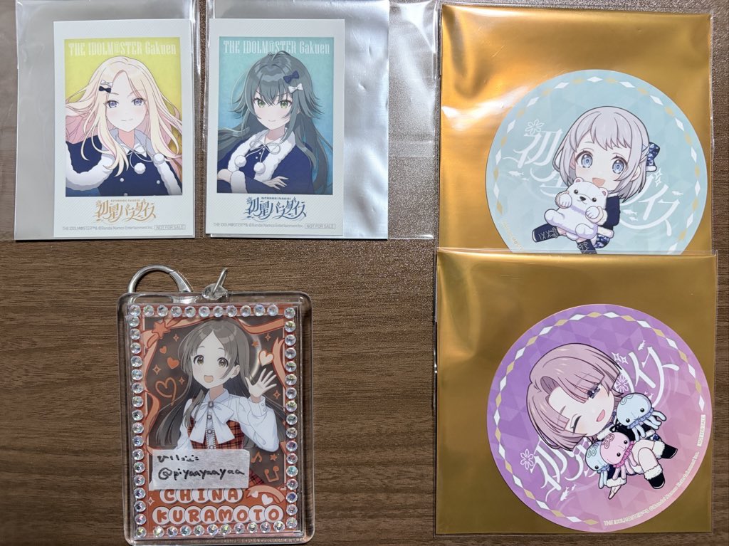 交換】学園アイドルマスター 八景島シーパラダイスコラボ 🐿️譲 写真