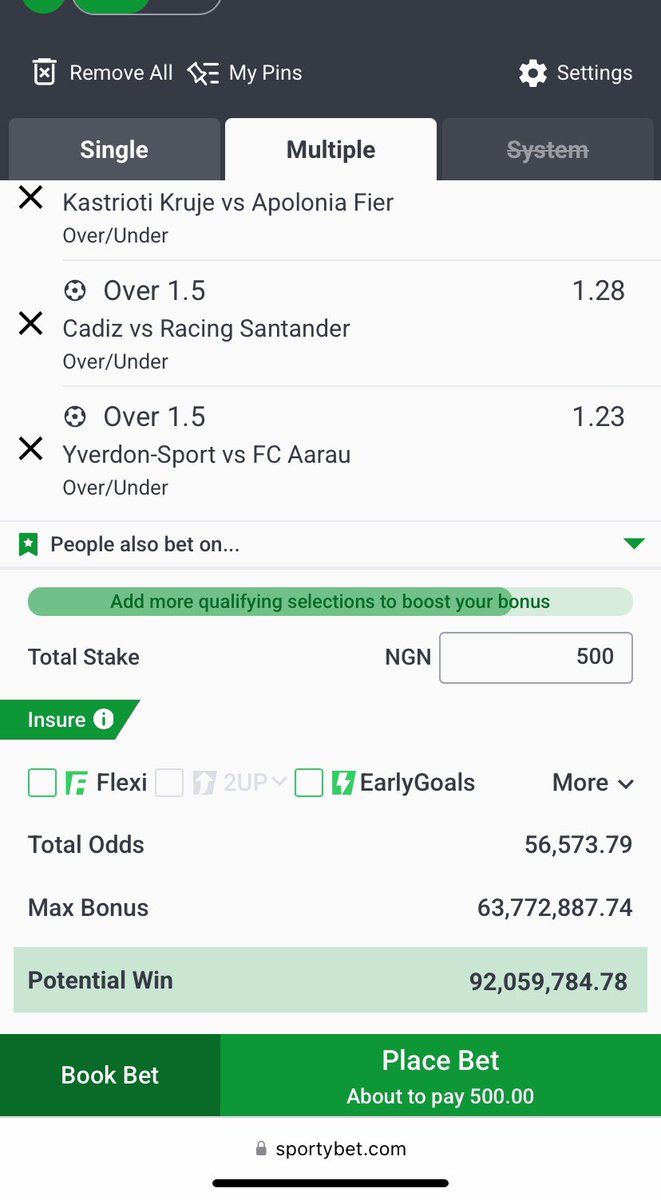 blunttips's tweet photo. 56k odds on sportybet 🚀👨🏿‍💻

Over 1.5 ♻️

Code on my TG 👇
https://t.co/w4oVq6u7xV
https://t.co/w4oVq6u7xV

Don’t miss out | Edit to your taste 🫰

Bet responsibly 🔞🔞

Green luck 🍀

#auntyesther #emery #eketike #asake #lieutenantpascal #ronaldo #wizkid https://t.co/MohKxMrXaV