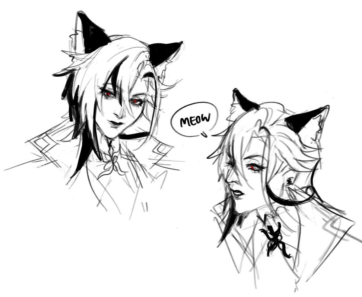 GB9667813762231's tweet image. เหมียว #GenshinImpact #Arlecchino