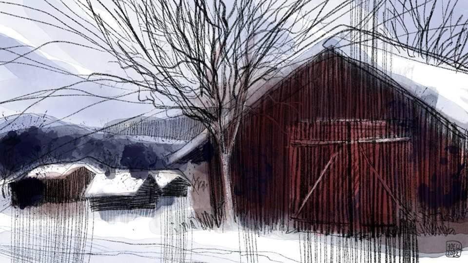 Frankonia Noir. #illustrationart