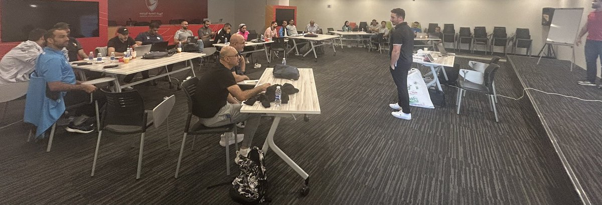 The <a href="/CAC_ACE/">Coaching Association of Canada</a> continues to help the #BahrainOlympicAcademy development #HighPerformance coaches in various sports through the #NCCP #InternationalLevel4 program — this week’s topic is #PerformanceAnalysis with #JustinStaffiere