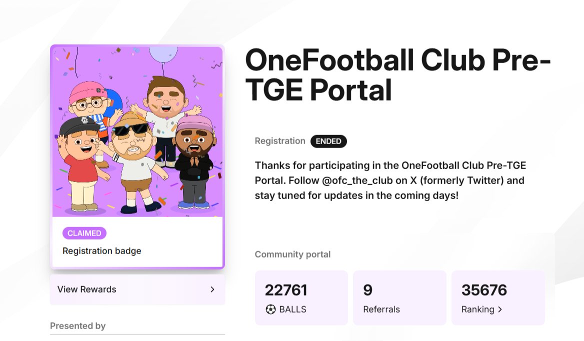 opusbtowner's tweet image. Farming period has ended.

What rank do you have guys?
$OFC #ofc @ofc_the_club