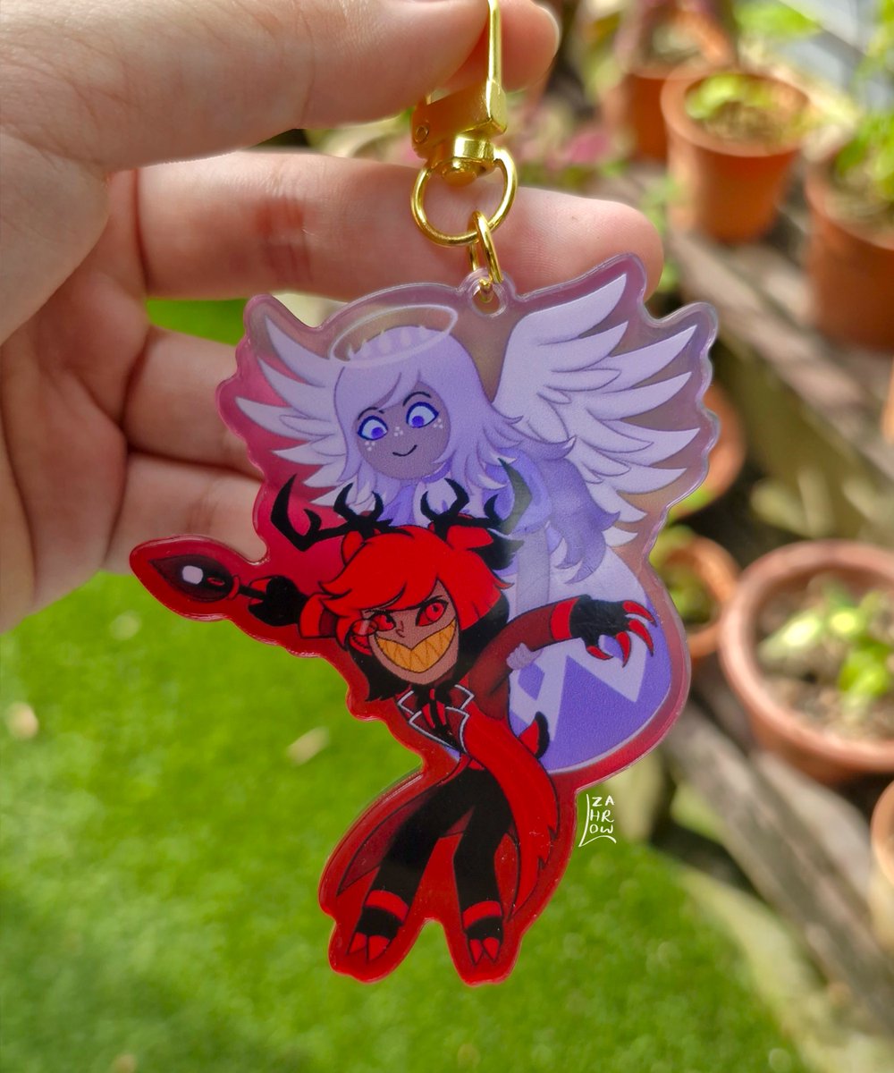 Save me random seraphim who wants nothing from me... save me..

You can get Emily carrying Alastor like a wet cat at Doumini booth D46!

#HazbinHotelFanart #hazbinhotelseason2  #HazbinHotelAlastor  #Alastor #emilyhazbinhotel