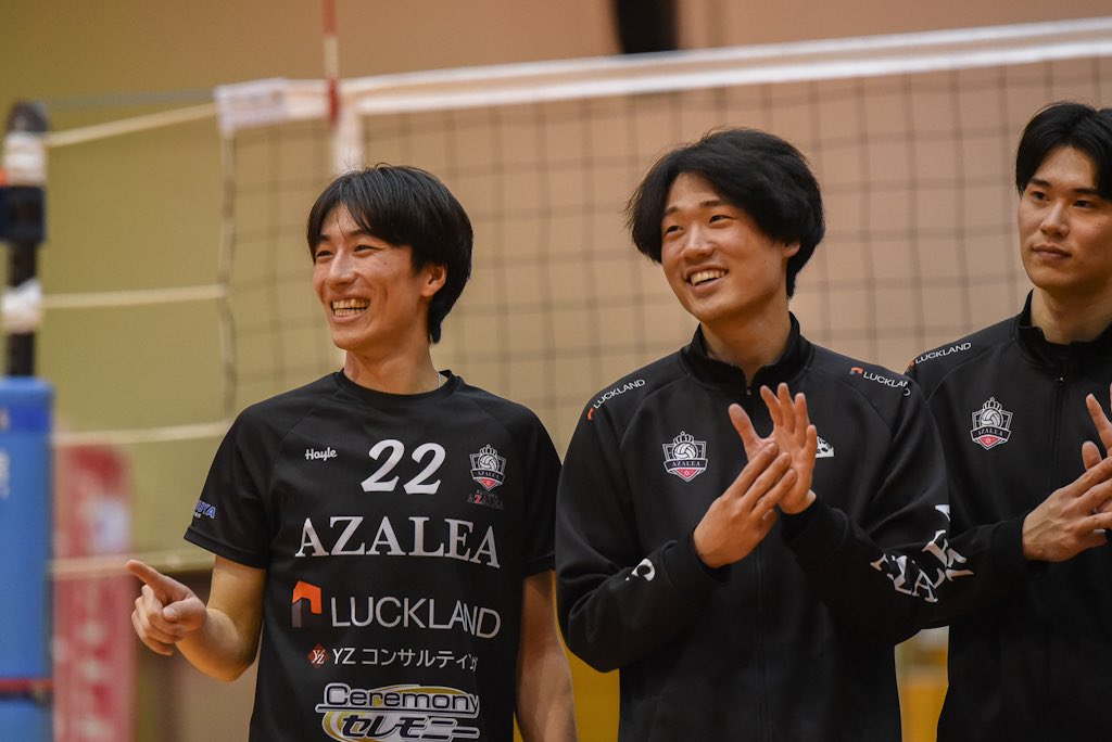 anzu_bar_vb's tweet photo. 【2025.12.7 熊谷市立市民体育館】

#埼玉アザレア
#川村竜也 選手
#小松一哉 選手 https://t.co/EVvHZUL53t
