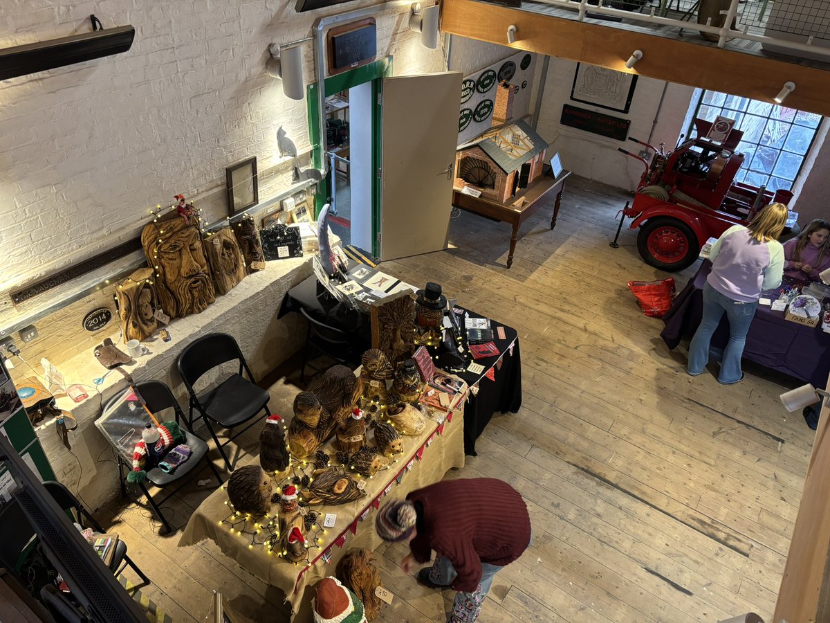 FenEngineMuseum's tweet image. Getting ready for a visit from you know who! 🎄🎄🎄