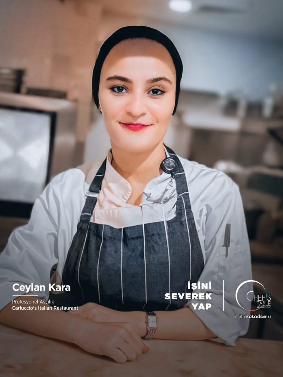 ChefsTableMutAk's tweet image. Profesyonel Aşçılık Eğitimi mezunlarımızdan Ceylan Kara, Carluccio's Italian Restaurant’da kariyerine devam etmektedir. Sevgili Ceylan Kara’ya kariyerinde bol şans ve başarılar diliyoruz. Yolu açık olsun!

#chefstablemutfakakademisi #profesyonelaşçılıkeğitimi #işiniseverekyap