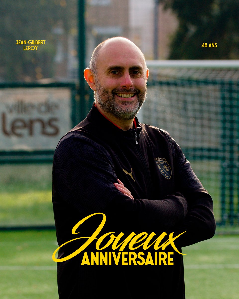 Fidèle bénévole dans la section ❤️🧡, nous souhaitons aujourd'hui un très joyeux anniversaire à Jean-Gilbert Leroy qui fête ses 4⃣8⃣ ans !