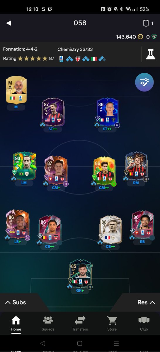 ZERO58_'s tweet photo. @FutSheriff rate my team Milan past and present. https://t.co/ZsHCcVrU9X