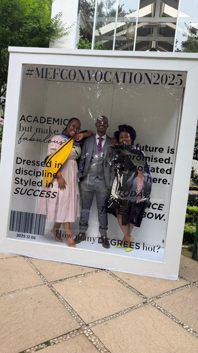 sylvester_mol's tweet photo. #MEF2025
#MEFCONVOCATION2025
Smart people. Beautiful people.
Great company.
Thank you for making it possible, @FabAcademic https://t.co/DsDzE3khuK