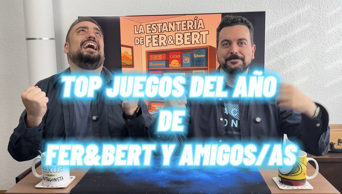 AlbertBaratheon's tweet photo. Fer&amp;Bert ahora sí que divagan de lo lindo con su TOP 5 Juegos de mesa del año. ¡Cuidado! que no están solos. Sus amigos también divagan con ellos.
#juegosdemesa #ranking #top #boardgames

https://t.co/95hwLJhPlj https://t.co/fWYlvBA9Nx