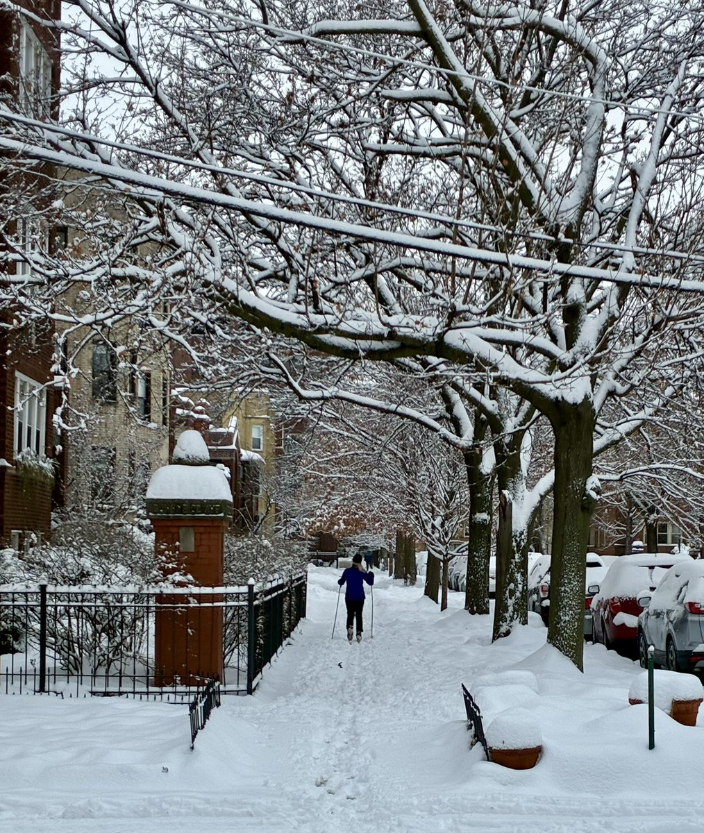 We talk a lot about walkable neighborhoods, but not enough about the cross-country skiable neighborhoods
