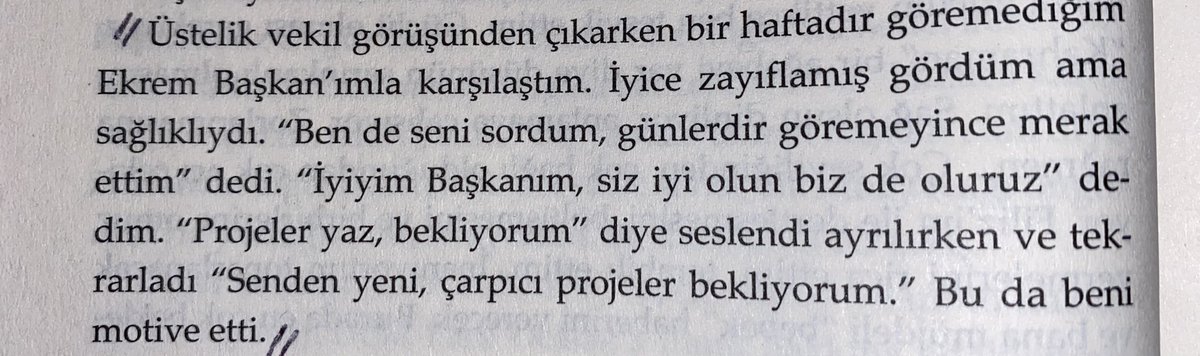 Ekrem İmamoğlu neden başarılı, işte bir örneği. Herif deli. Silivri’de İstanbul Planlama Ajansı Başkanı Buğra Gökçe’yi görüyor ve ona şöyle söylüyor: