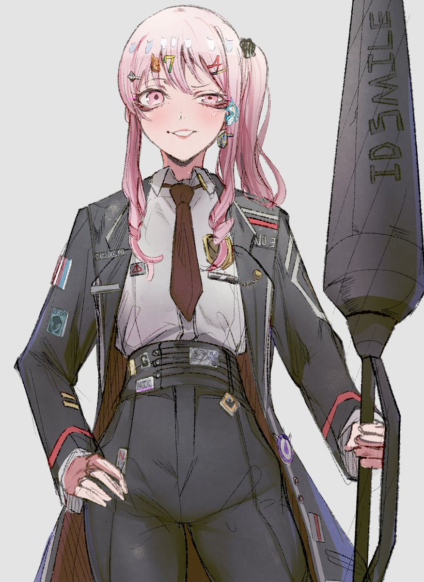 mizuki x don cosplay colored sketch