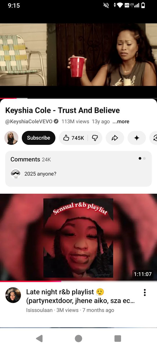 Trust and believeeeee mee😢💔, her feelings hurt song