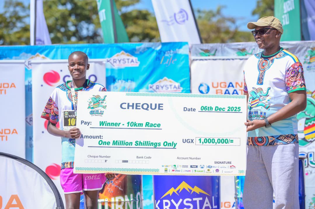 I want to take this opportunity to thank each and everyone of you for supporting #TheGuluCityMarathon
The only cultural marathon we have in the world. Each of you have given us reason to brag because you showed up in such great numbers 
See you again next year 5th December, 2026
