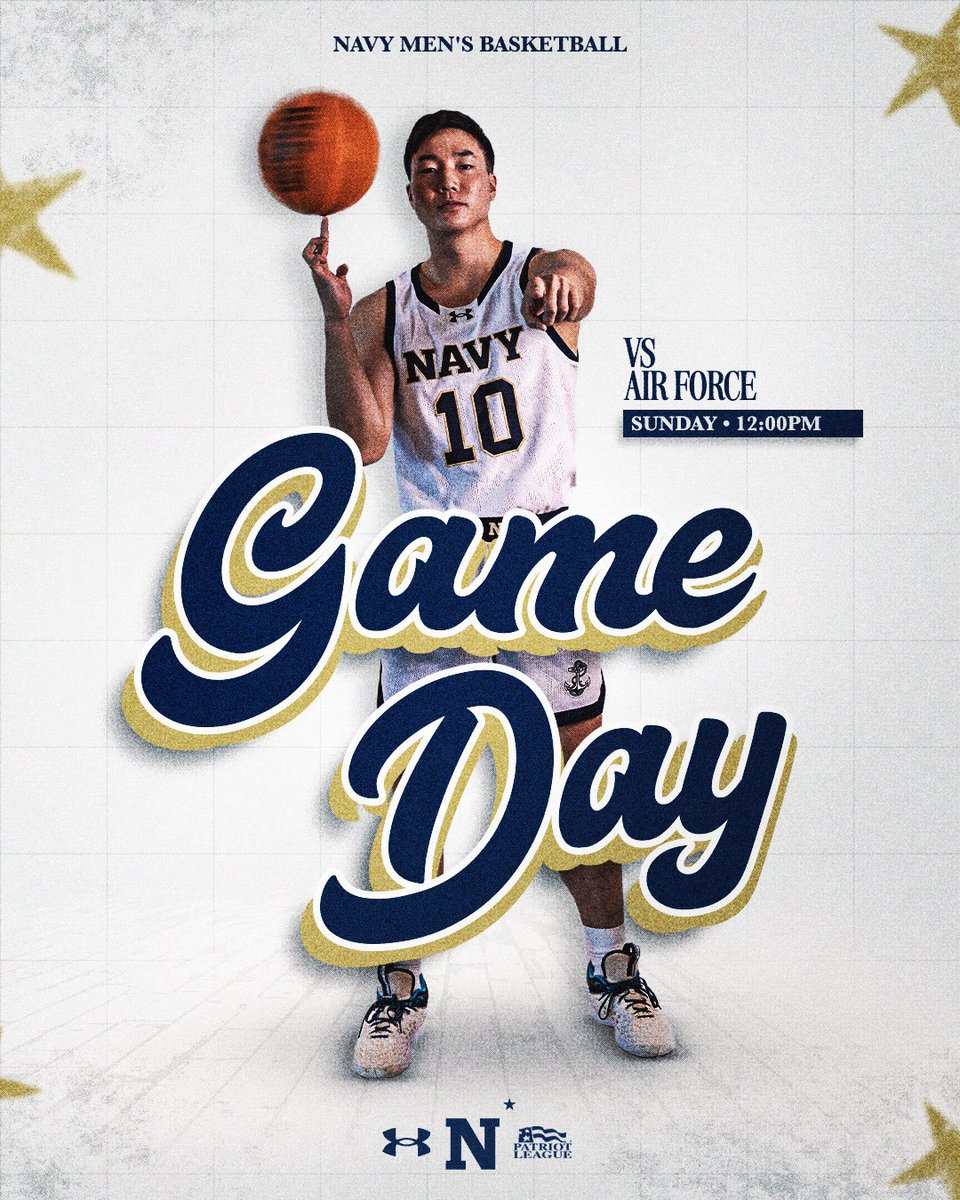 🚨G A M E D A Y🚨

Vs. Air Force - 12pm 

#GoNavy // #ExpectToWin