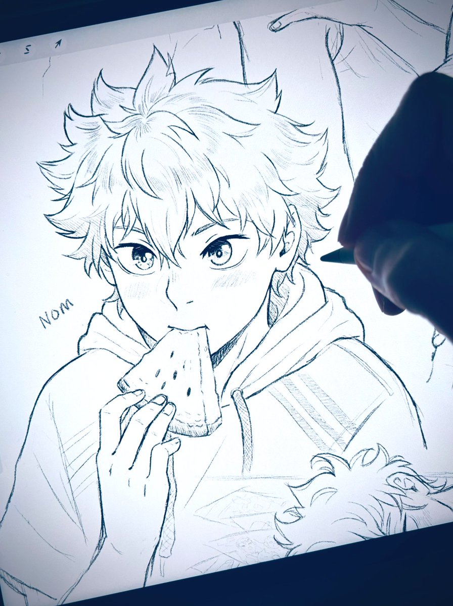 ainudraws's tweet photo. They always make my day better 🥺
#kagehina https://t.co/HWlQ0scjFw