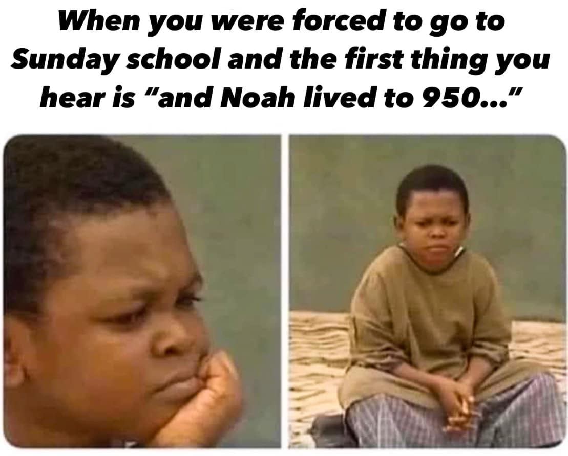 GodlessEngineer's tweet photo. What was the first Bible story that made you go, "Wait a minute..."? Drop it in the comments. 👇

#GodlessEngineer #AtheistMemes #ExEvangelical #SundaySchoolDropout #NoahsArk #BiblicalContradictions #DeconstructingFaith #Skepticism #ReligiousTraumaSyndrome #FaithDeconstruction … https://t.co/ydxNVJuaLC