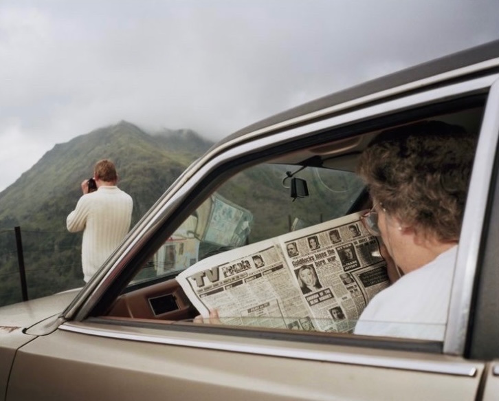 LKpaddy's tweet image. Snowdonia, Wales, 1989 • Martin Parr •