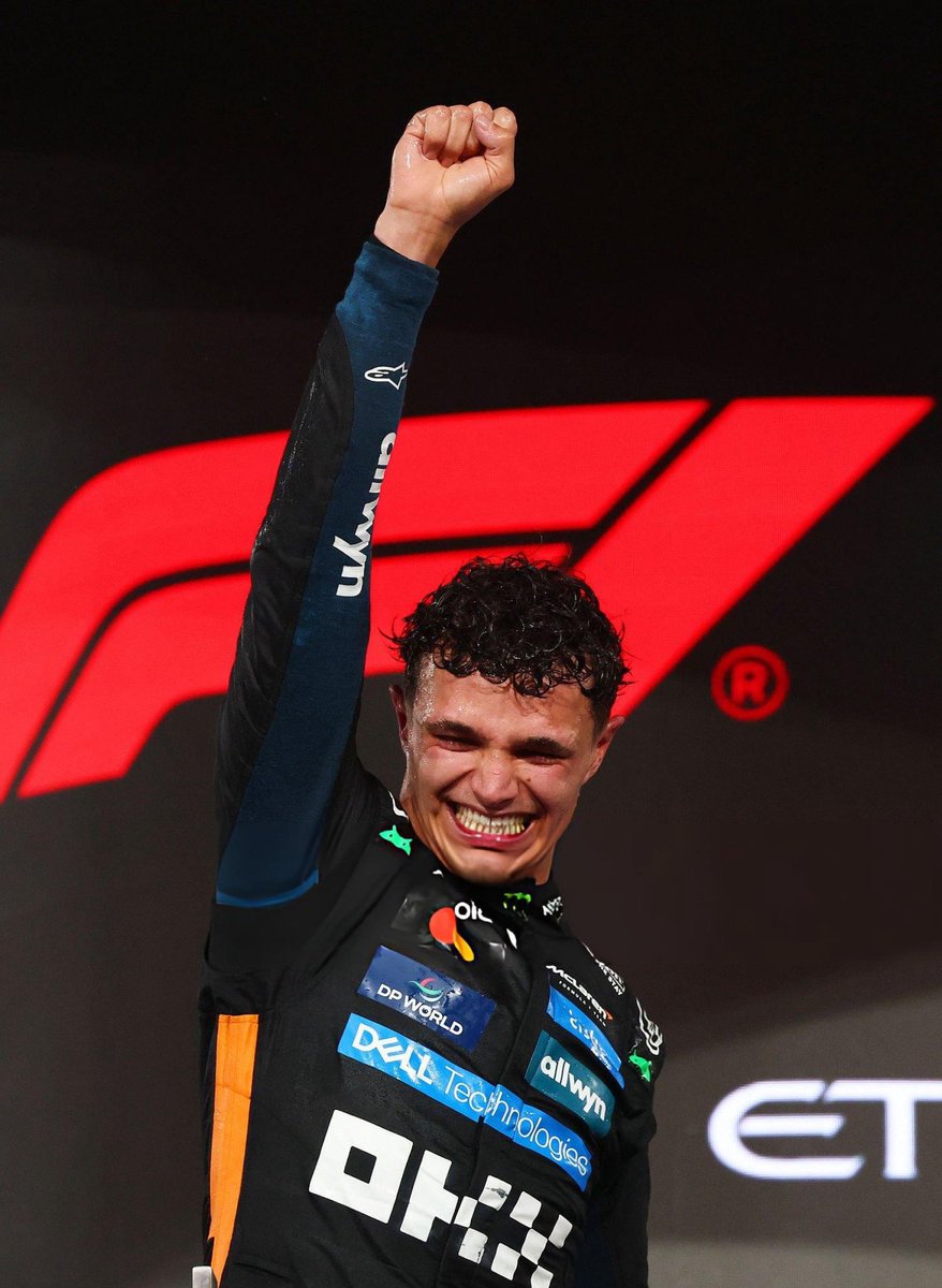 6 months ago, lando won at silverstone. his home race.

today, he is crowned world champion.
