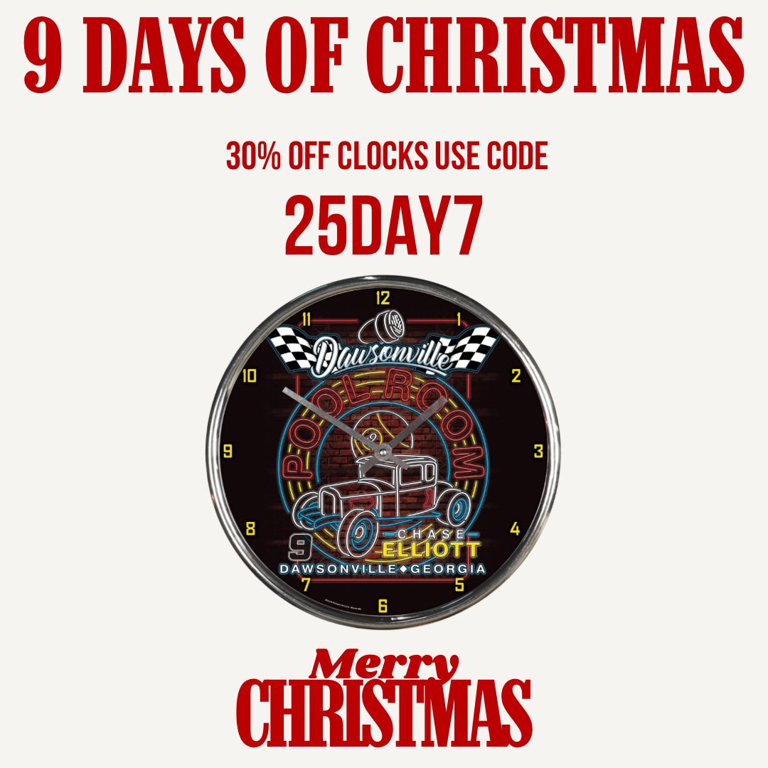 Chase Elliott Store tweet media