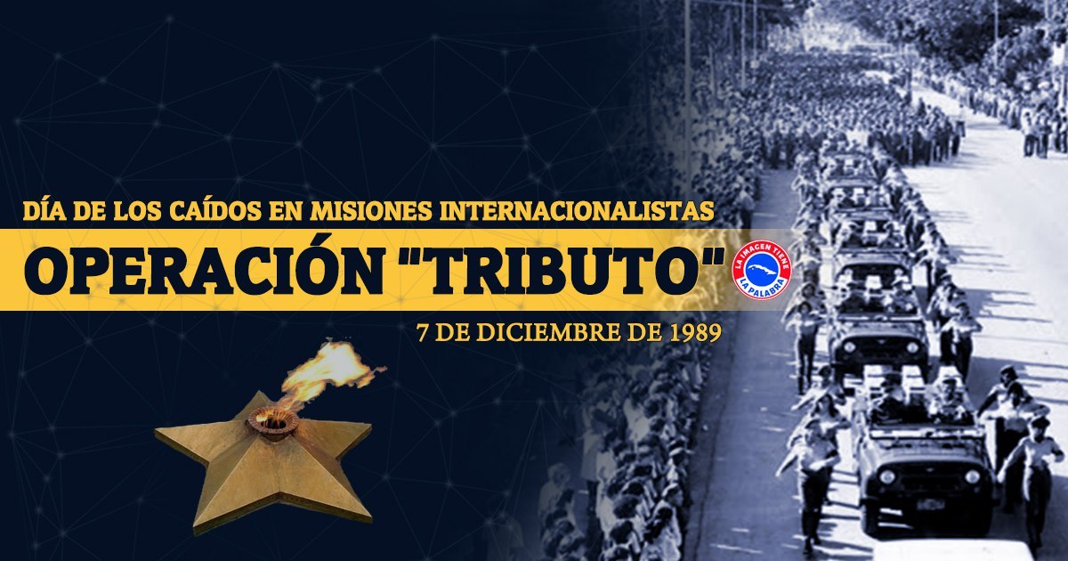 Esteban Lazo: «Nuestro homenaje al Titán de Bronce Antonio Maceo y a su ayudante, Panchito Gómez Toro,en el aniversario de su caída en combate.
El tributo de nuestro pueblo también a nuestros mártires de misiones internacionalistas en un nuevo aniversario de la Operación Tributo»