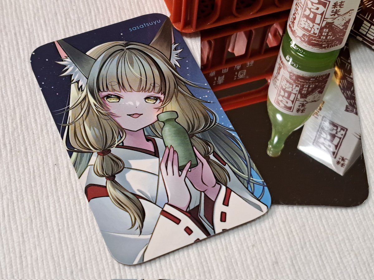 ⏬ ・狐ちゃんカードミラー→#きつね色商店街 用取り置きあり。 ・2025