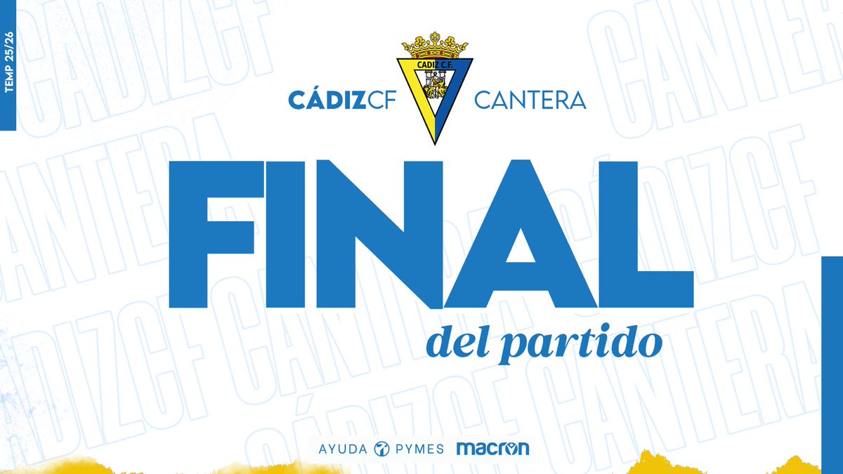 Cádiz CF Mirandilla - Cantera Cádiz CF tweet media