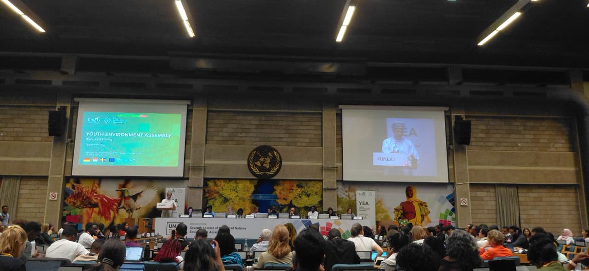 Happening now at UNON—the high-level closing session of the Youth Environment Assembly. We are engaging with young leaders, strengthening partnerships, and elevating youth-driven solutions for a more sustainable, inclusive, and resilient future.#UNEA-7 #YouthForChange #UNESCO