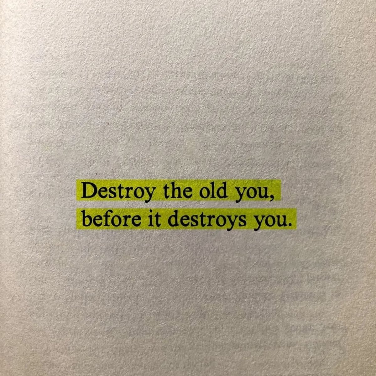 TheWizKhalifa's tweet image. Destroy the old you before it destroys you.

#SelfGrowth #Transformation #NewBeginnings #LettingGo #SelfImprovement #Evolve #PersonalDevelopment #Quotes #ShareInspireQuotes