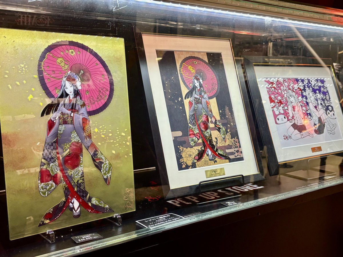 渋谷PARCO『伊藤潤二・サンリオキャラクターズ POP UP STORE』に行っ