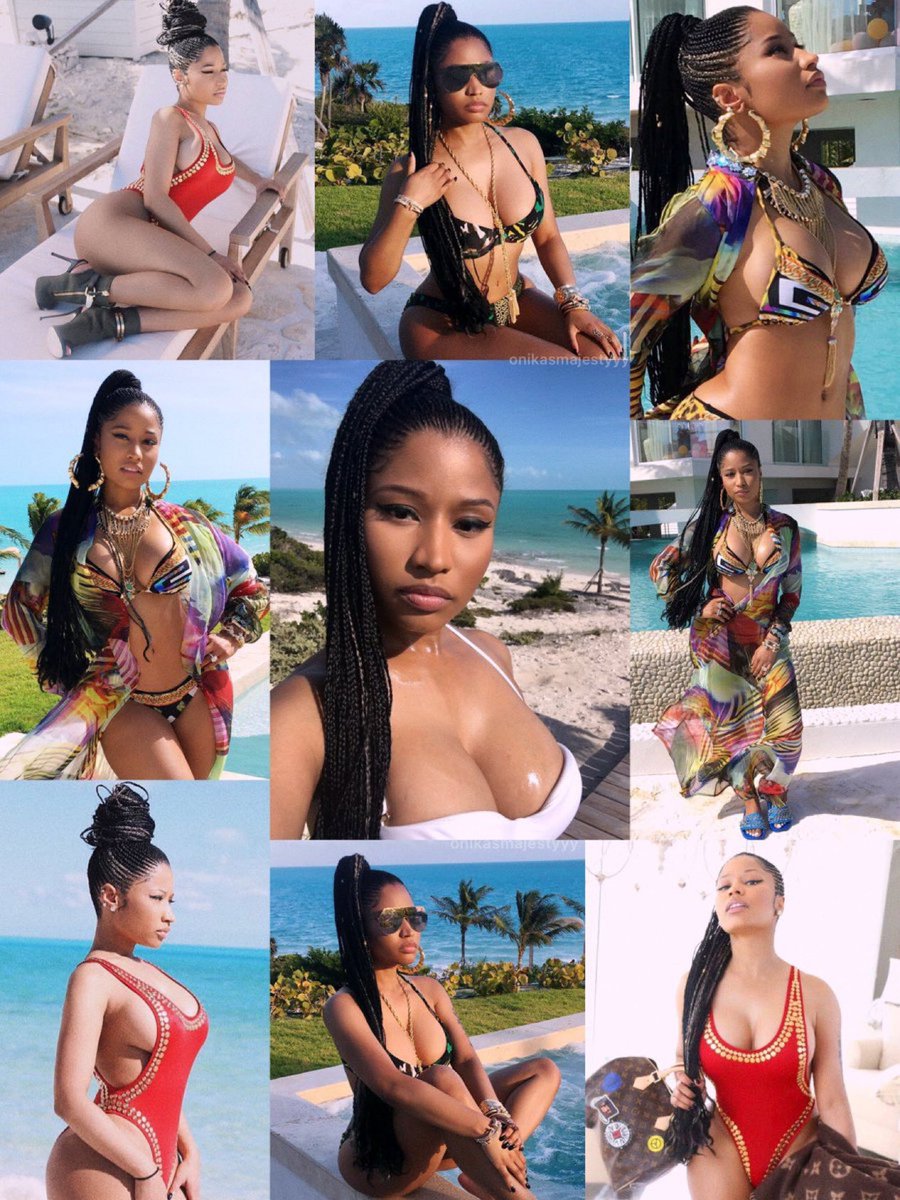 ShottazMinaj's tweet image. When Nicki was in Turks and Caicos 😍
