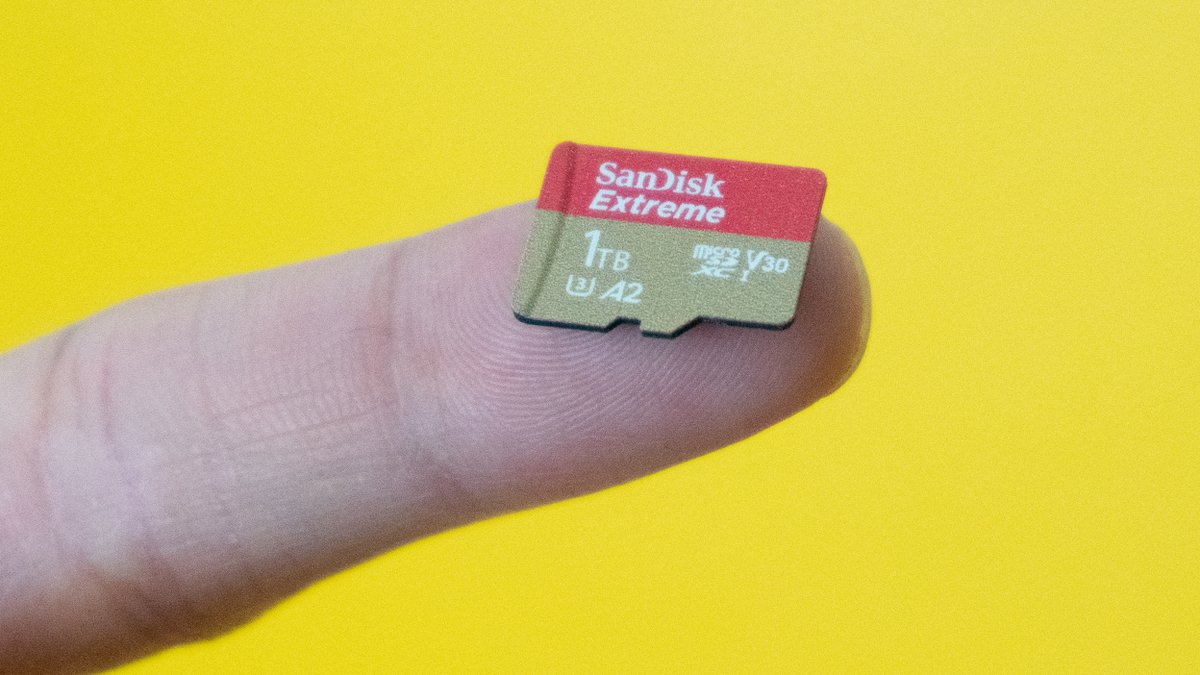 The entire #Bitcoin blockchain can fit in this SD card