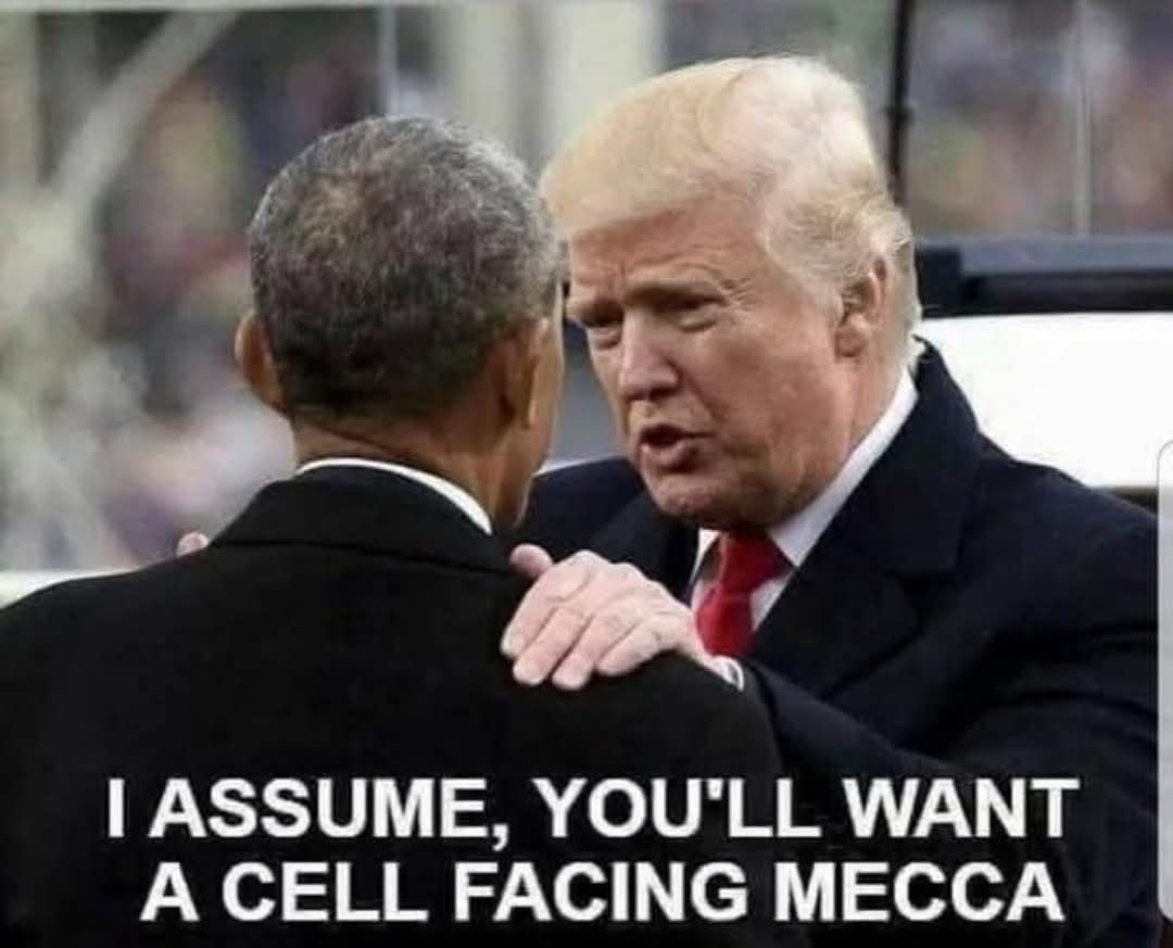 🎶 All I want for Christmas is this 👇 🎶  🎅🎄🤞😆
Actual Russian Election Interference perpetrated by Deep State Alinskyites. Blindly loyal comrades serving their Community Organizer in Chief. Time for a perp walk (or a hundred). #LockHimUp #Treason #Russia ⛓️‍💥🔒👋