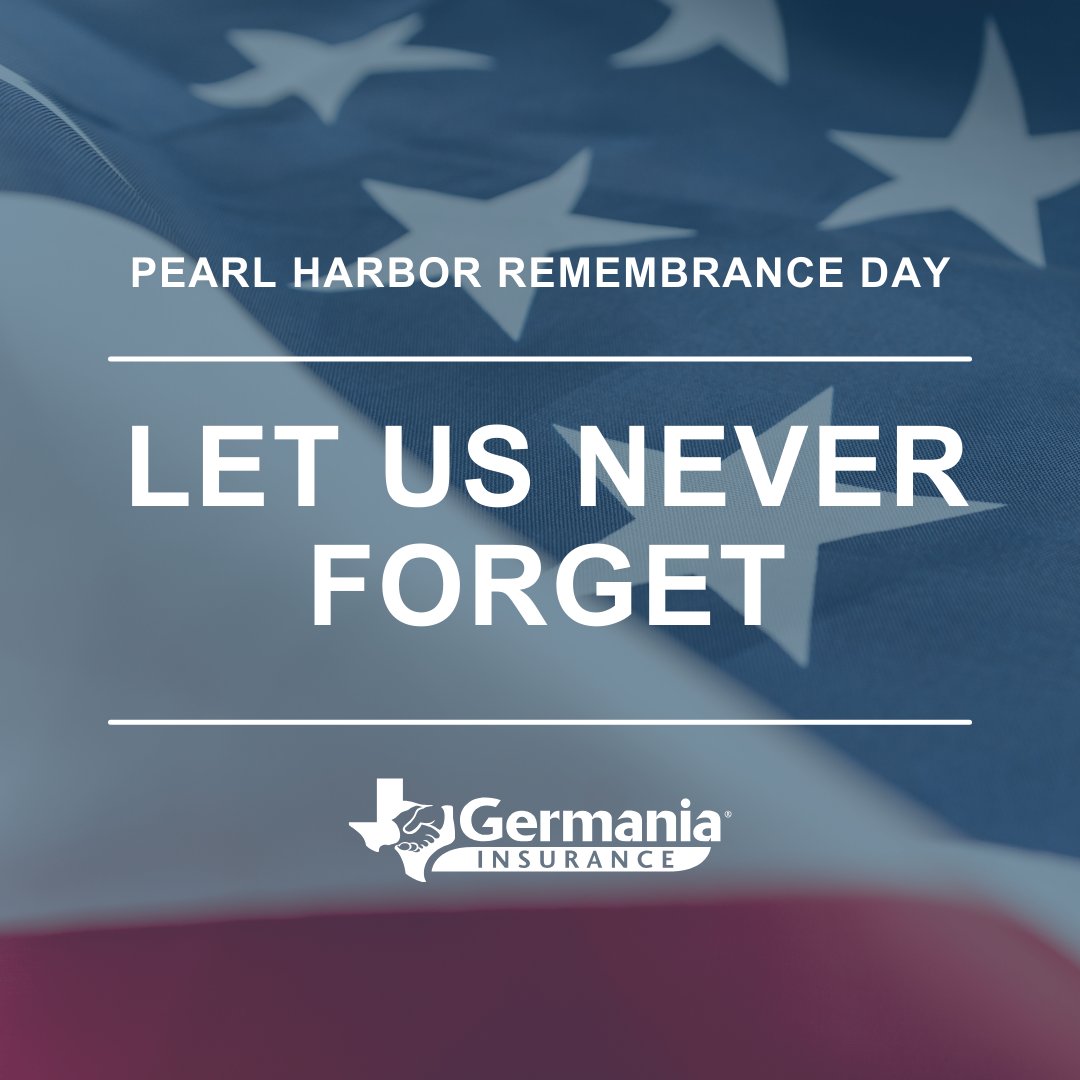GermaniaIns1896's tweet image. Today we remember the many Americans who lost their lives at Pearl Harbor on December 7, 1941. 🇺🇸 Their sacrifice will never be forgotten. 

#PearlHarborRemembranceDay #GermaniaInsurance