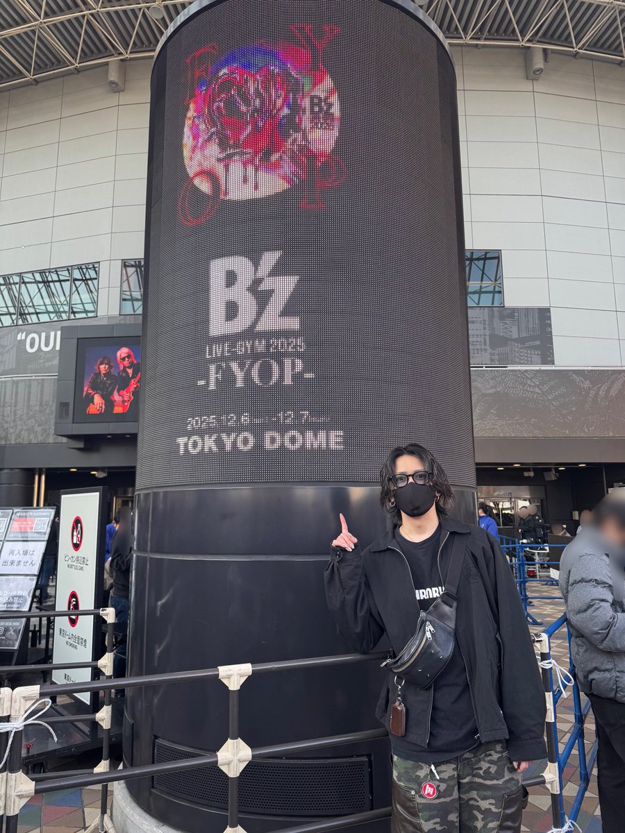 B’z LIVE-GYM 2025 -FYOP- 
in 東京ドーム 行って参りました

とにかくセトリが最高すぎた❤️‍🔥
これから行かれる方は楽しんできてください！

そして稲葉さんの新しい髪型も完全にインプットしましたので
ご希望の方はカウンセリング時にお伝えください🙂‍↕️