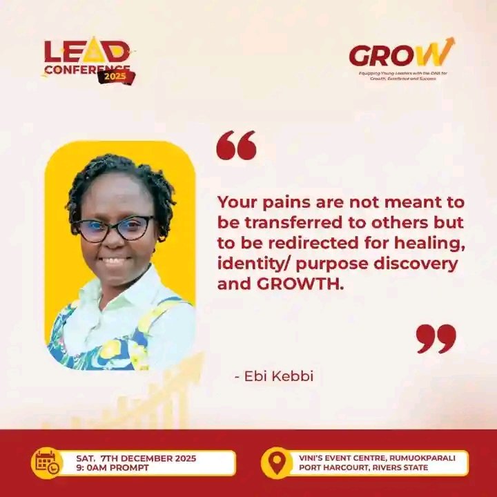 leadspiration's tweet image. Growth is your responsibility. 

Mrs. Ebi Kebbi showed us that career success begins with self-discovery and service.

 #LeadConference2025 #ProfessionalDevelopment
