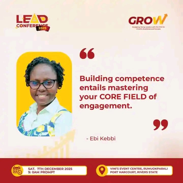 leadspiration's tweet image. Growth is your responsibility. 

Mrs. Ebi Kebbi showed us that career success begins with self-discovery and service.

 #LeadConference2025 #ProfessionalDevelopment