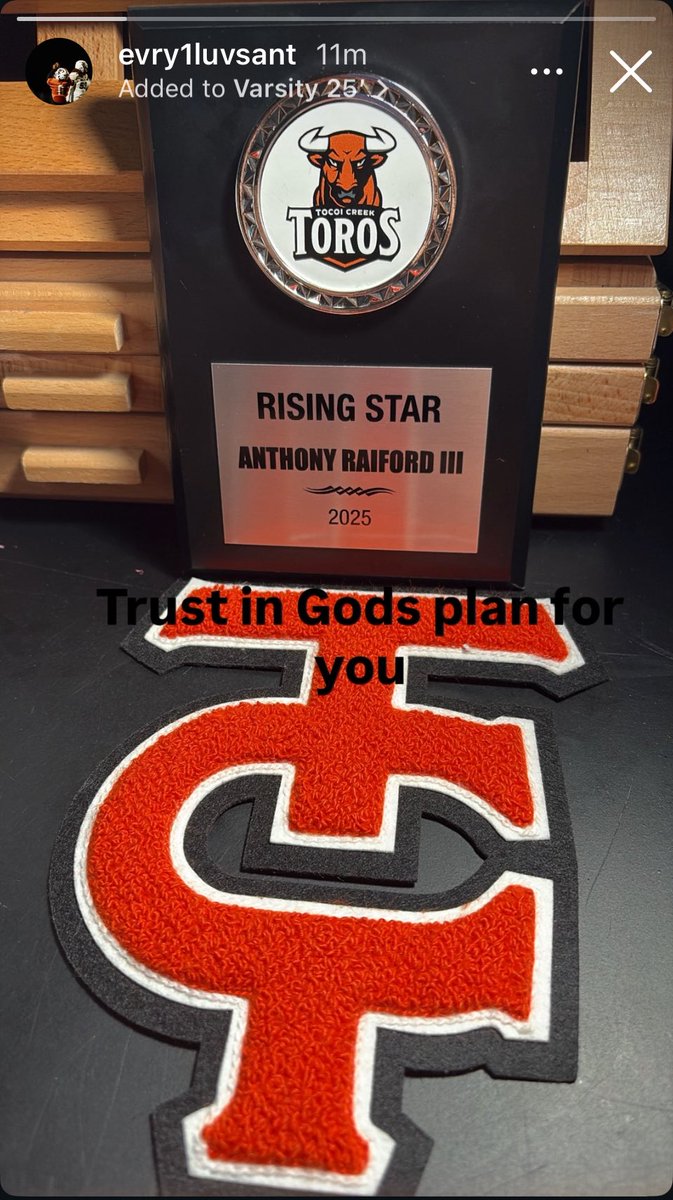 Happy to contribute to my team in a meaningful way. I look forward to growing with my teammates through experience and battle these next 3 years. #TorosUp <a href="/TCHSTorosFB/">Tocoi Creek Football</a> <a href="/KevinJDoelling/">Coach Kev</a> <a href="/koreykasch1980/">Korey Kasch</a>