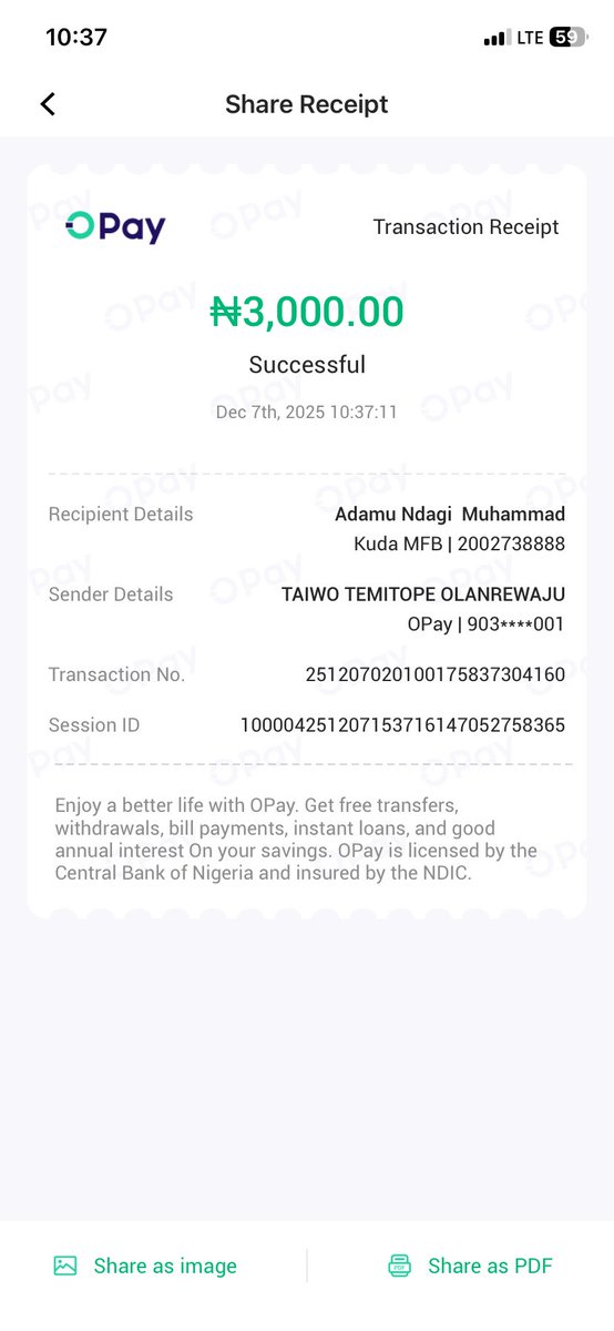 Reasonwhy01's tweet photo. @Iamadamsy001 @Talkto__ola @BigChaez @Oyeshola93 Done bro https://t.co/qwGvI6HDVR