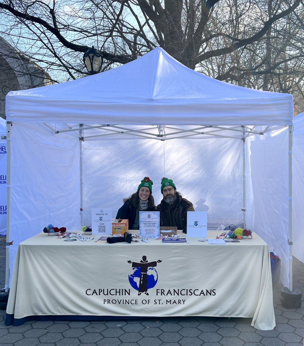 Here on a chilly Dec. 7 for the annual Winter Walk in Central Park, NYC raising funds for our Capuchin food pantries!

To donate, go to bit.ly/4phb4Ij.
#homelessness