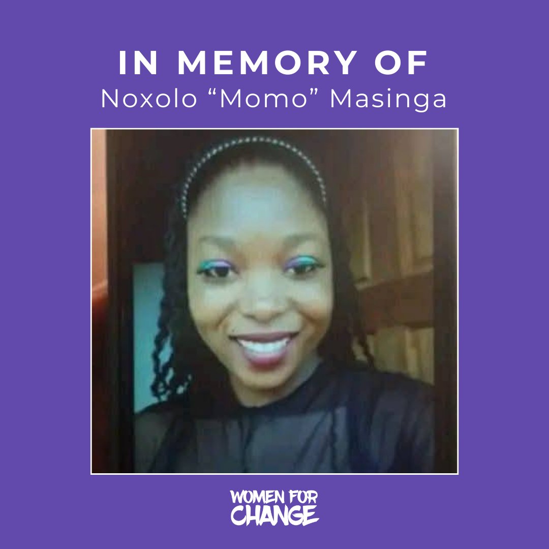 womenforchange5's tweet photo. Noxolo “Momo” Masinga, 27, was allegedly shot dead by her ex-boyfriend in Lawley, Johannesburg, on 26 September 2025.

Noxolo had been at home when her ex-boyfriend allegedly arrived at her doorstep, asking to speak with her. When she stepped outside, he followed her and allegedly shot her in the head in front of her young son. He then allegedly turned the gun on the child, who managed to run inside to alert a family member.

The suspect had allegedly also attempted to kill another ex-girlfriend on the same day, but the gun failed to fire. He fled the scene, and no arrests have been made. We are heartbroken by the loss of yet another beautiful soul. When is enough, enough? #WomenForChange #UnburyTheTruth