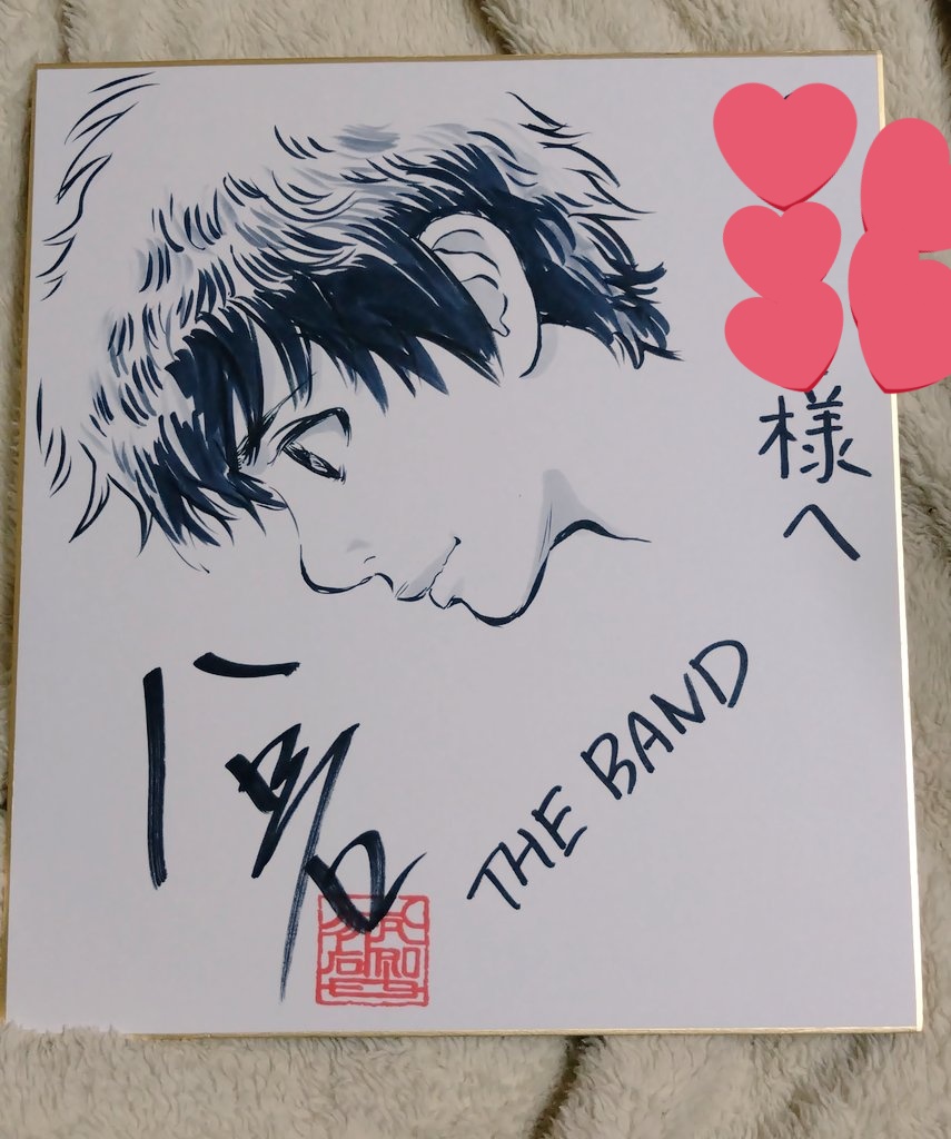 直筆イラストサイン