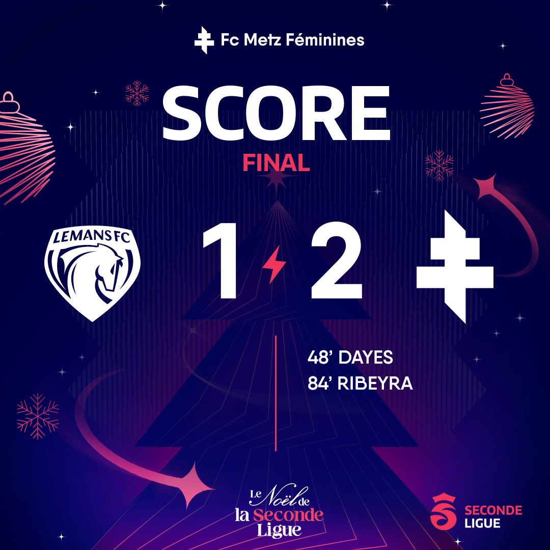 FCMetz's tweet image. ✅ Nos Messines arrachent la victoire en toute fin de rencontre 💜

Elle fait du bien celle-là ! 🤩